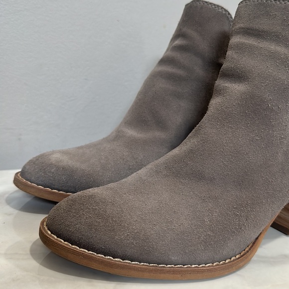 Sam Edelman Miriam Womens Suede Almond Toe Booties Size  8 - Picture 6 of 12